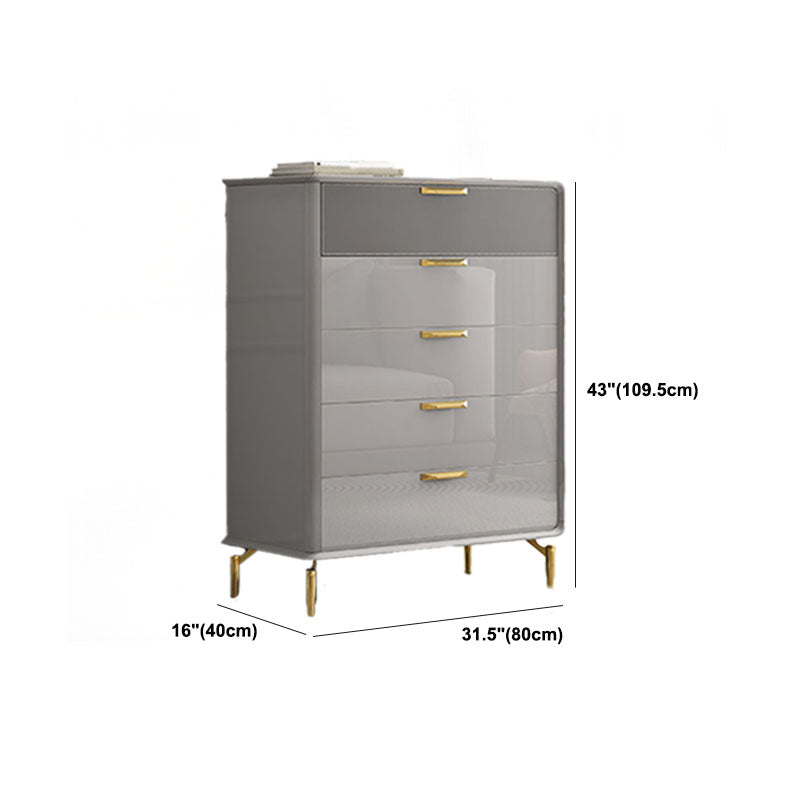 Classic Glam Storage Chest Manufactured Wood 15.75-inch W Dresser