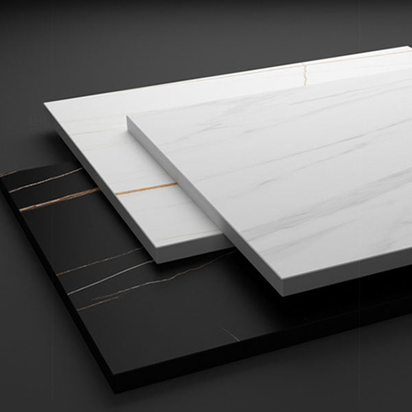 Modern Style 1/2/3 Pieces Sintered Stone Pub Table Set Fixed Table Counter Table