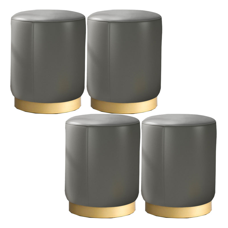 Modern Scratch Resistant Standard Round Velvet Indoor Standard