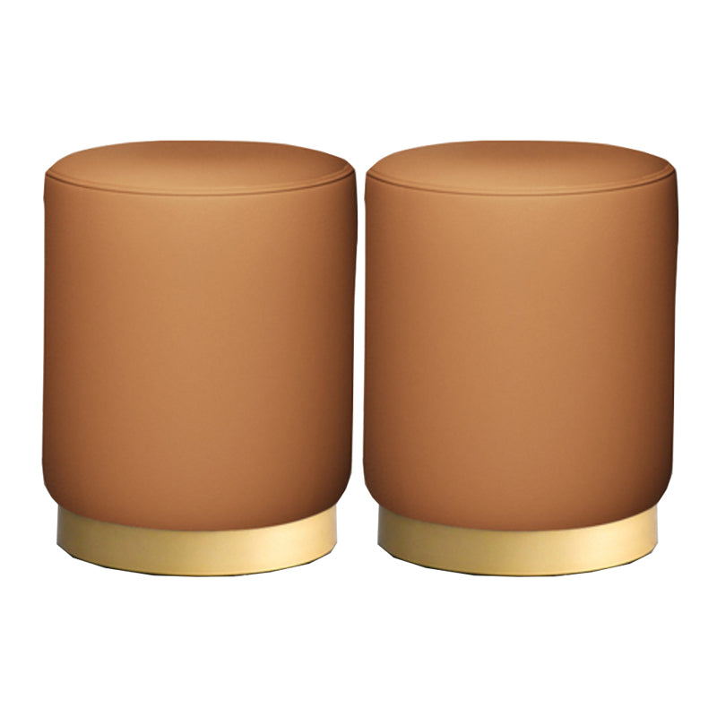 Modern Scratch Resistant Standard Round Velvet Indoor Standard