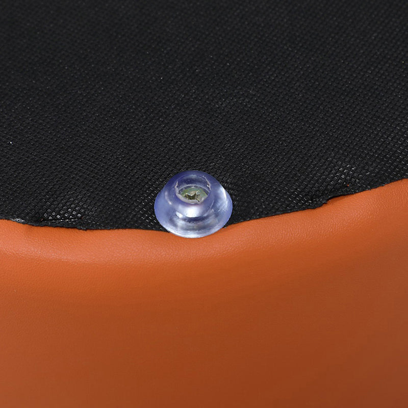 Genuine Leathe Ottoman Square Modern Water Resistant Tufted Cube Ottoman