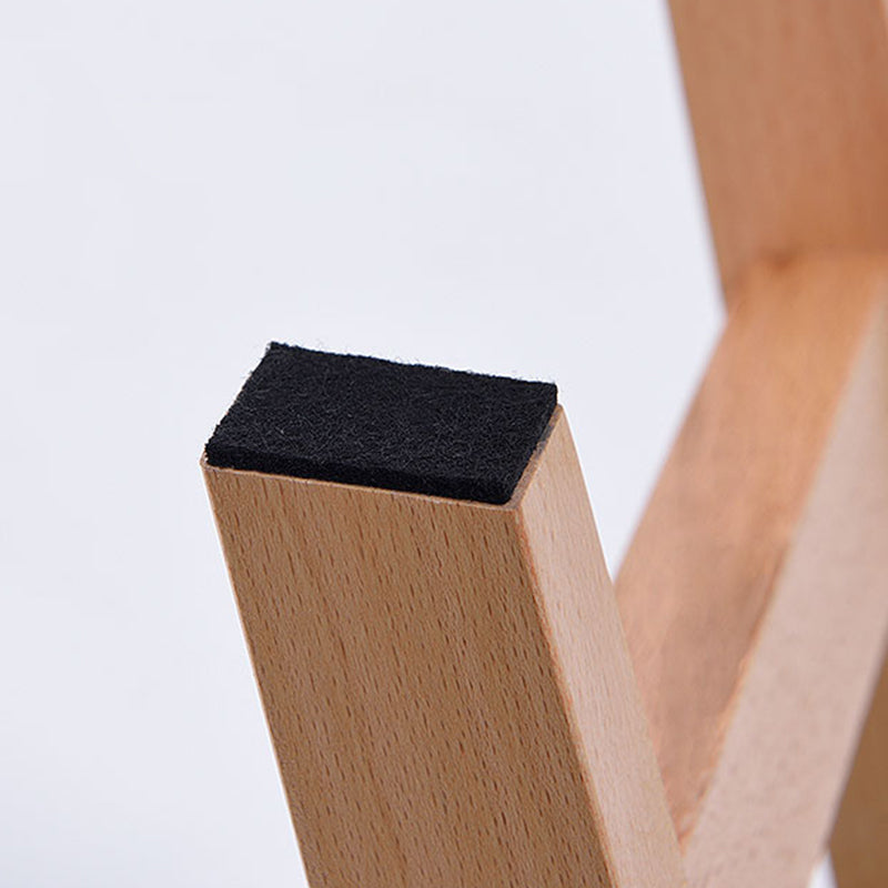 Rectangle Ottoman Contemporary Footstools Linen Upholstered Tear Resistant Ottoman