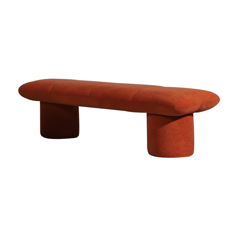 Modern Velvet Boucle Pouf Plain Rectangle Water Resistant Sherpa Pouf