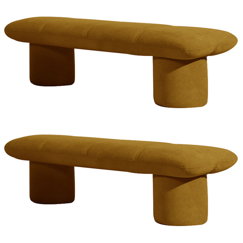 Modern Velvet Boucle Pouf Plain Rectangle Water Resistant Sherpa Pouf