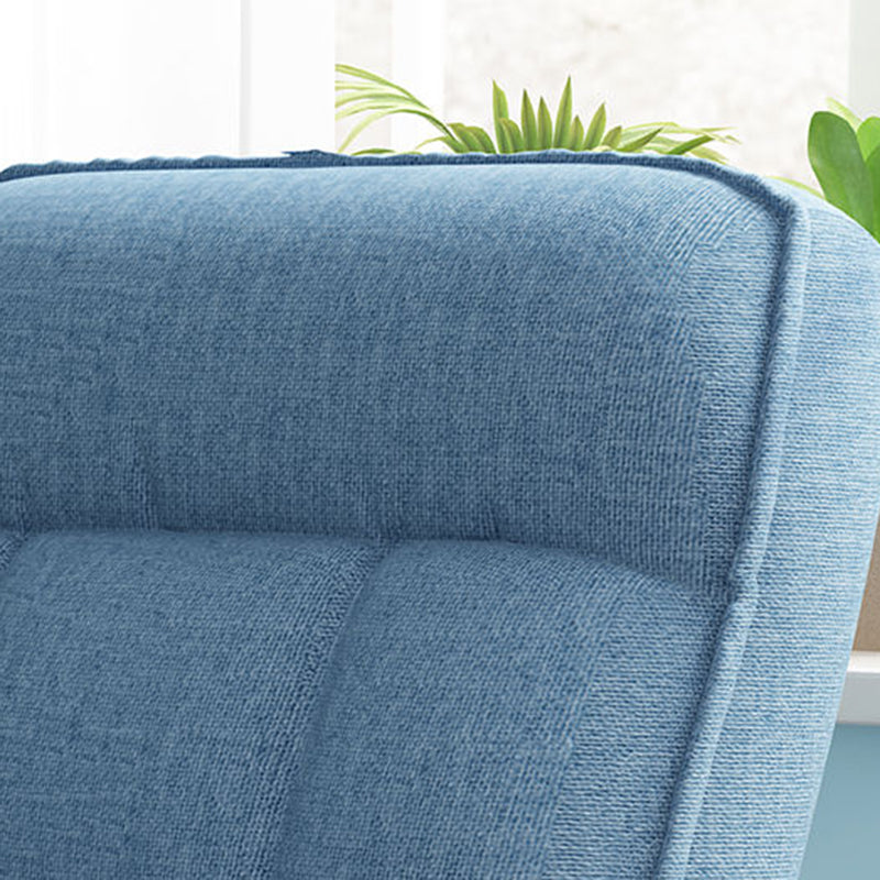 Modern Style Rocking Chair Metal Frame Spindle Rocker Chair with Cushion