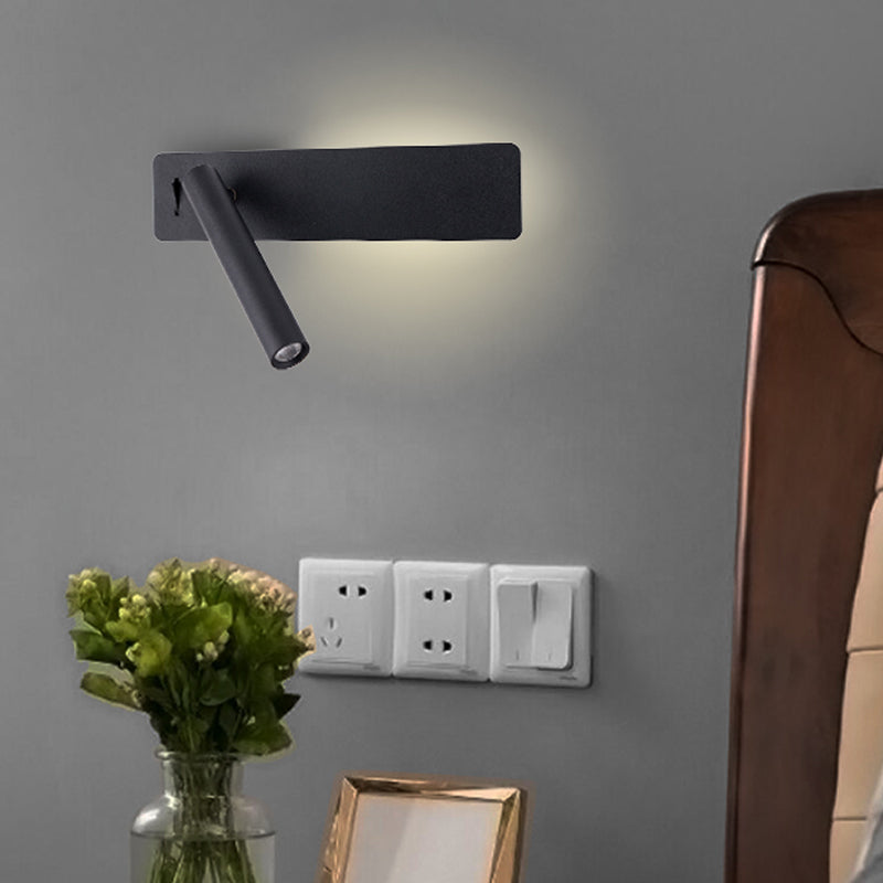 2 Light Led Sconce Light Fixture Simple Wall Light Fixture for Bedroom Reading Lamp