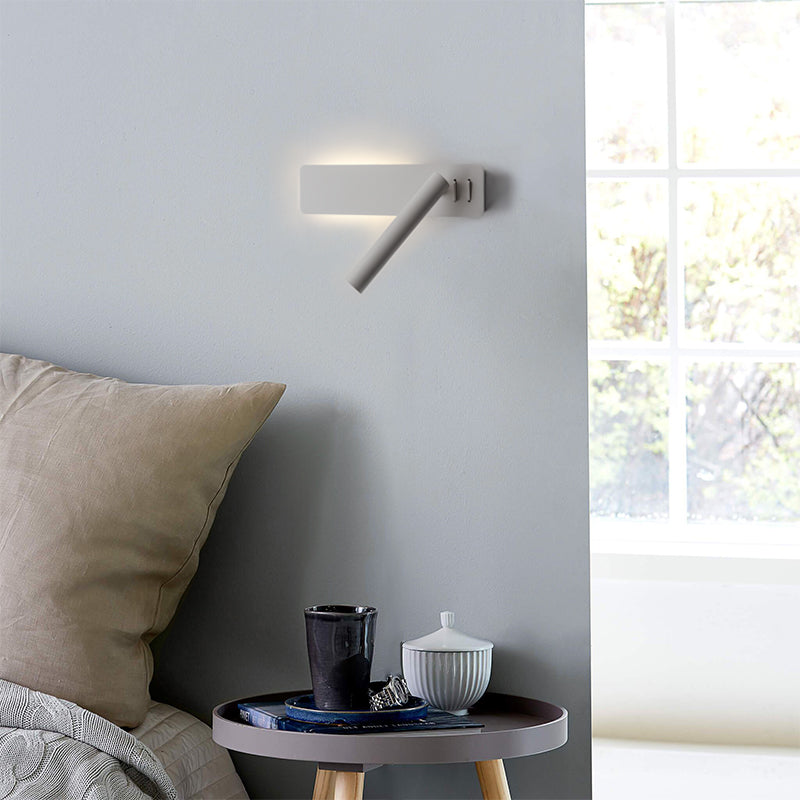 2 Light Led Sconce Light Fixture Simple Wall Light Fixture for Bedroom Reading Lamp