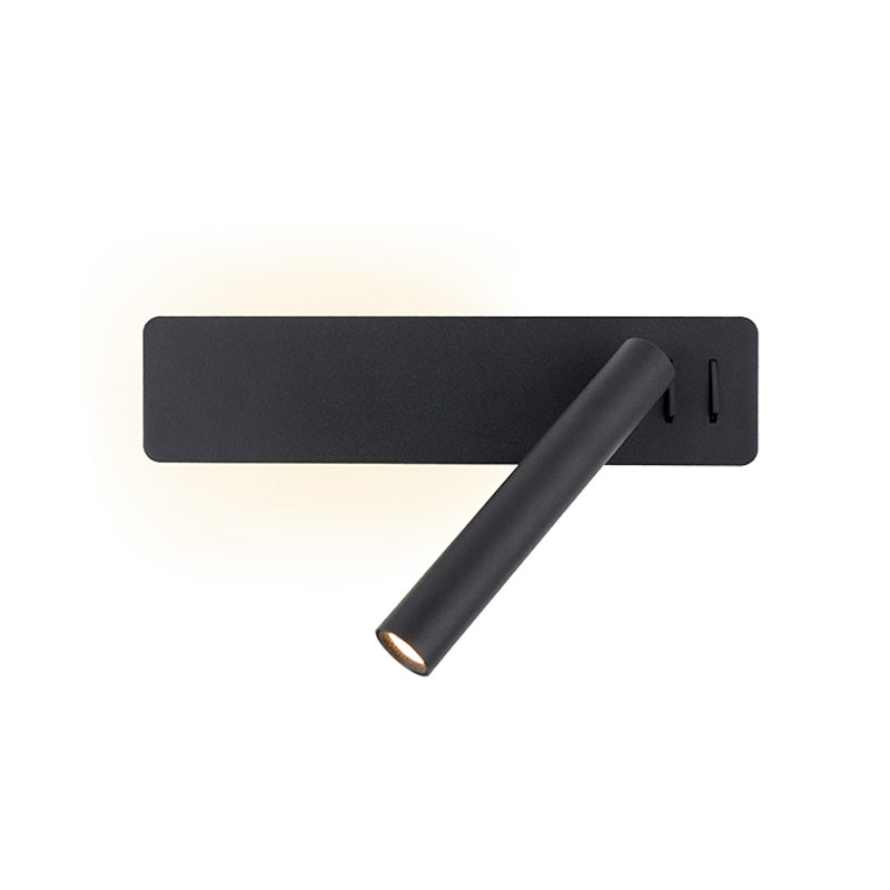 2 Light Led Sconce Light Fixture Simple Wall Light Fixture for Bedroom Reading Lamp