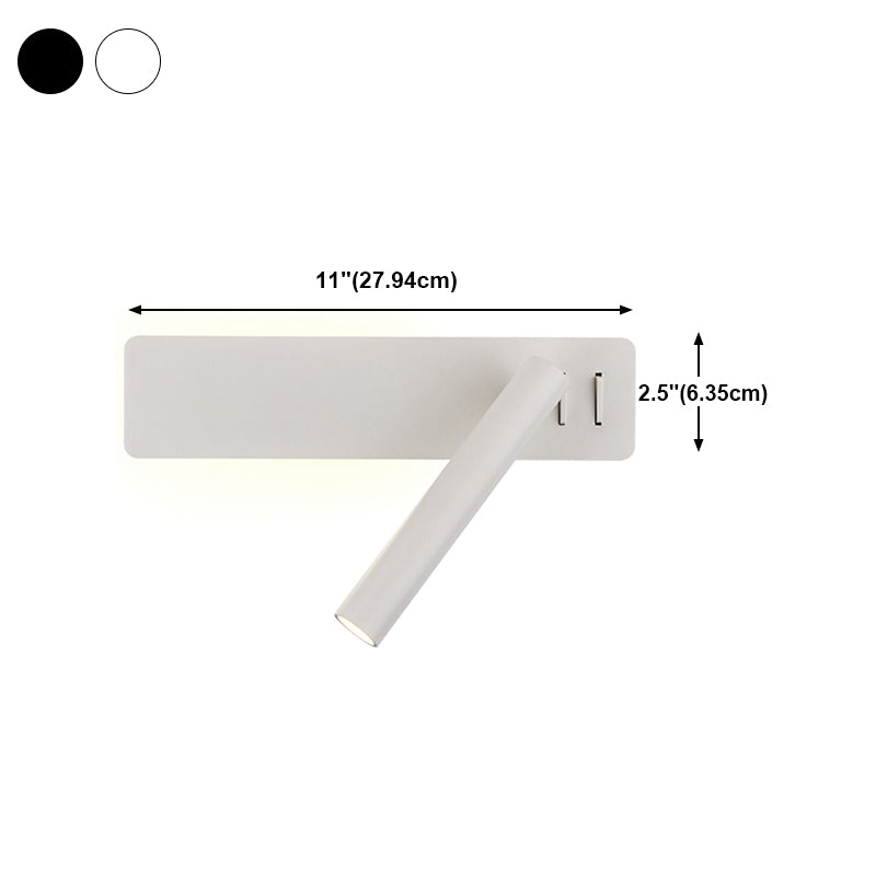 2 Light Led Sconce Light Fixture Simple Wall Light Fixture for Bedroom Reading Lamp