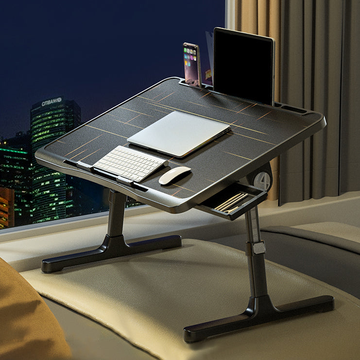 15-Inch Modern & Contemporary Desk Height Adjustable Writing Desk Bedroom Black Desk