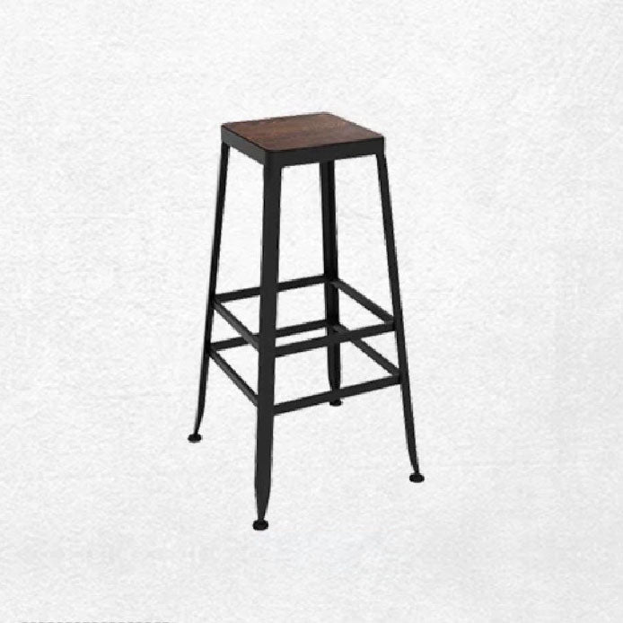 Modern 1/9 Pieces Bar Table Set Rectangle Pine Wood Counter Table for Milk Tea Shop