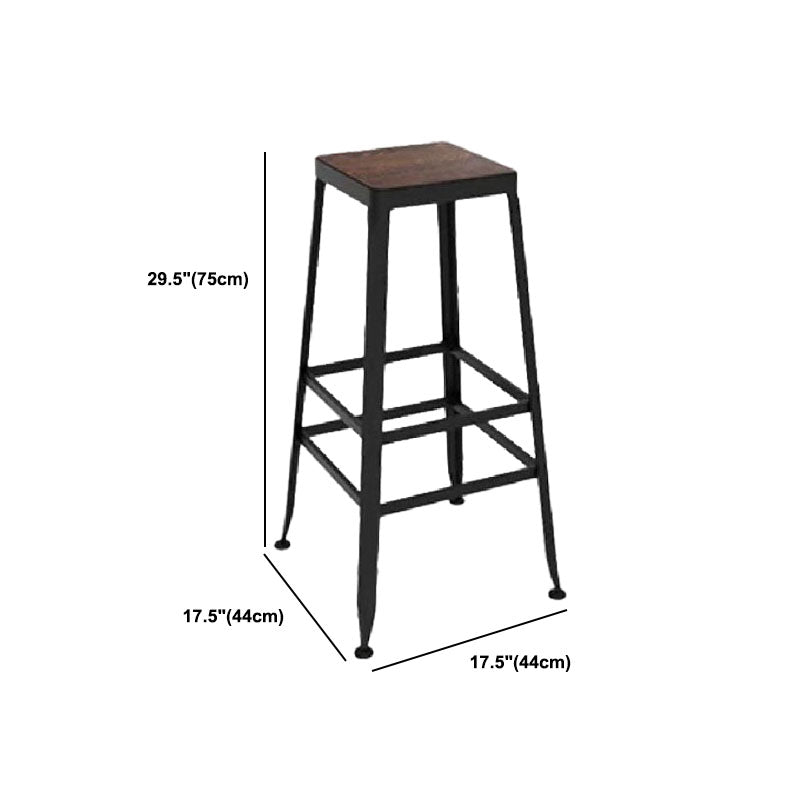 Modern 1/9 Pieces Bar Table Set Rectangle Pine Wood Counter Table for Milk Tea Shop