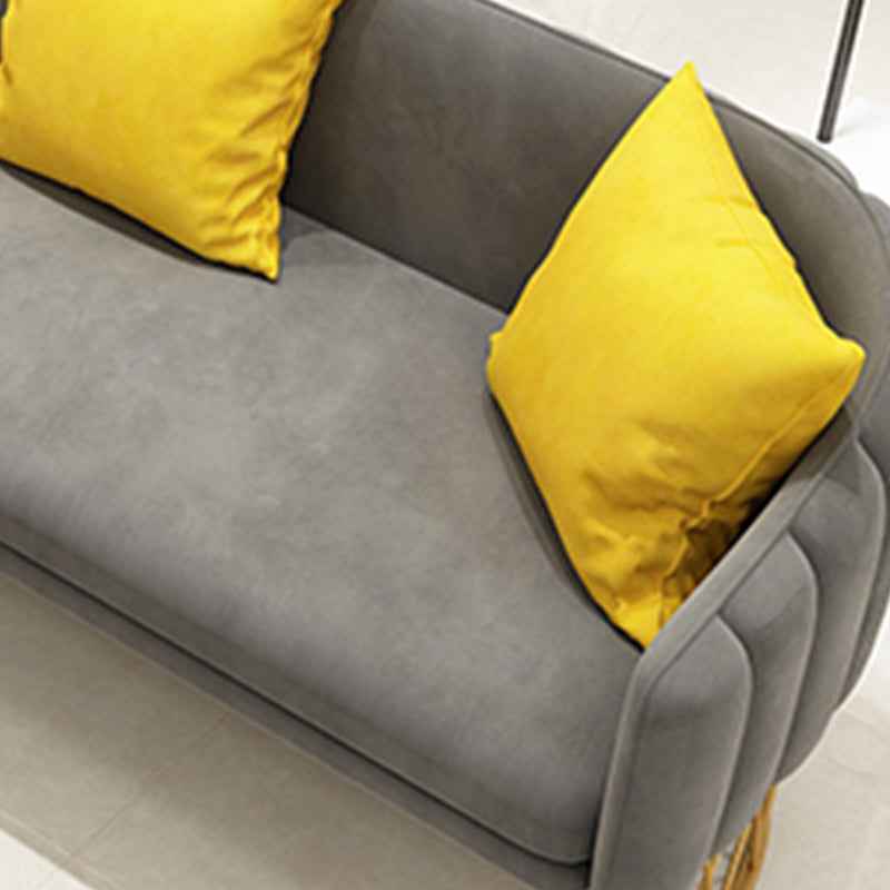 25.59" Wide Tuxedo Arm Sofa with Tight Back Modern Sofa for Living Room