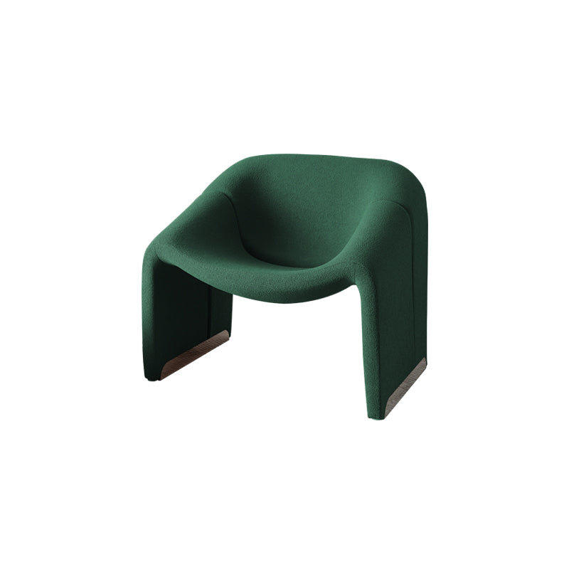 30.7"Wide Solid Color Armchair, Fixed Back Single Chair for Apartment