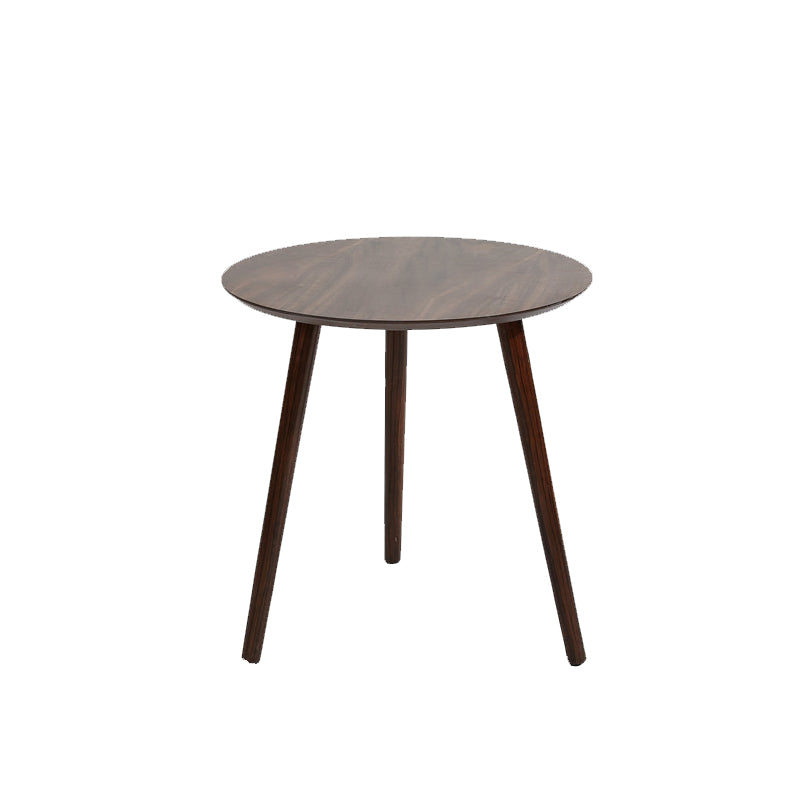 Scandinavian 3 Legs  Cocktail Table Round Wooden Coffee  Cocktail Table for Living Room