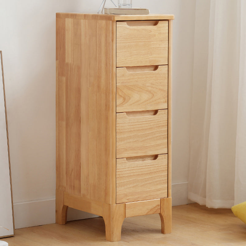 Contemporary Solid Wood Chest, Rectangle Accent Chest with Drawers