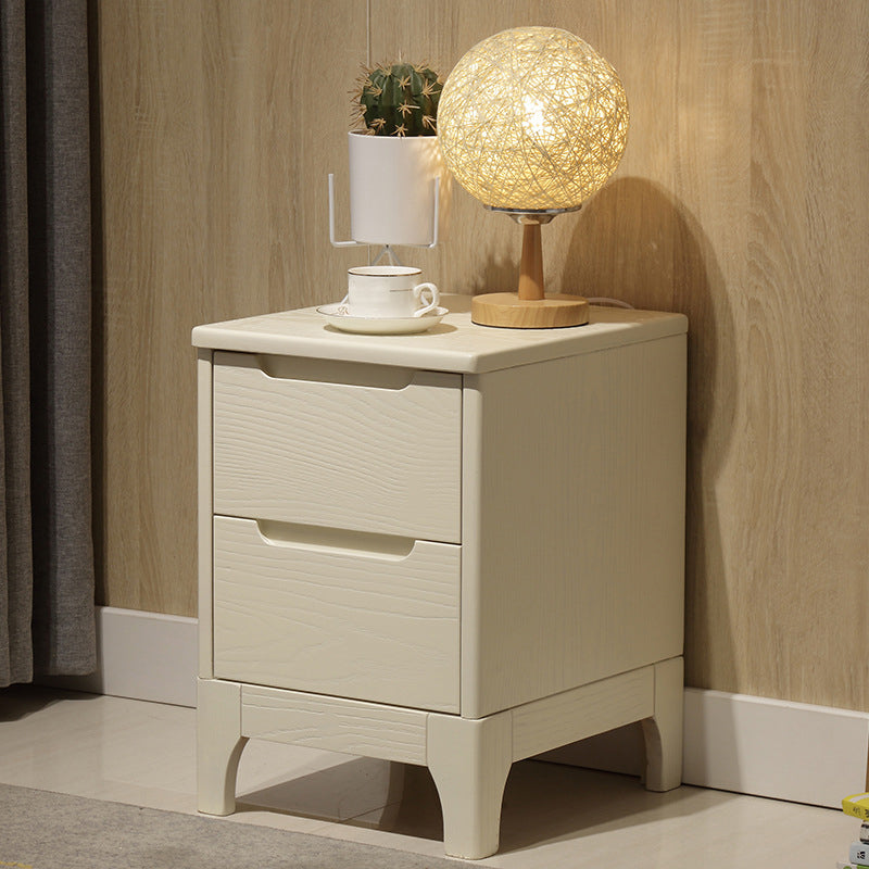 Contemporary Solid Wood Chest, Rectangle Accent Chest with Drawers