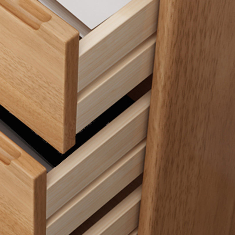 Contemporary Solid Wood Chest, Rectangle Accent Chest with Drawers