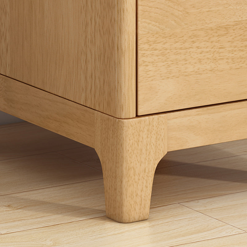 Contemporary Solid Wood Chest, Rectangle Accent Chest with Drawers