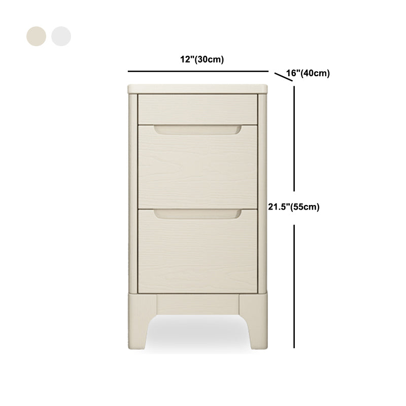 Contemporary Solid Wood Chest, Rectangle Accent Chest with Drawers