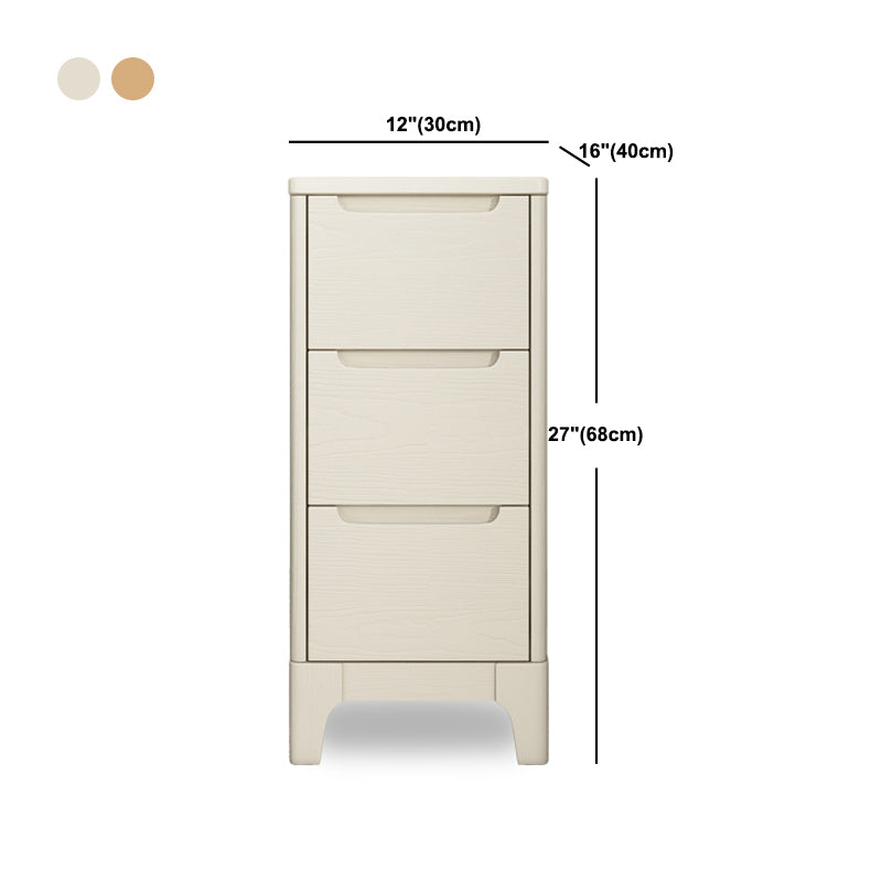 Contemporary Solid Wood Chest, Rectangle Accent Chest with Drawers