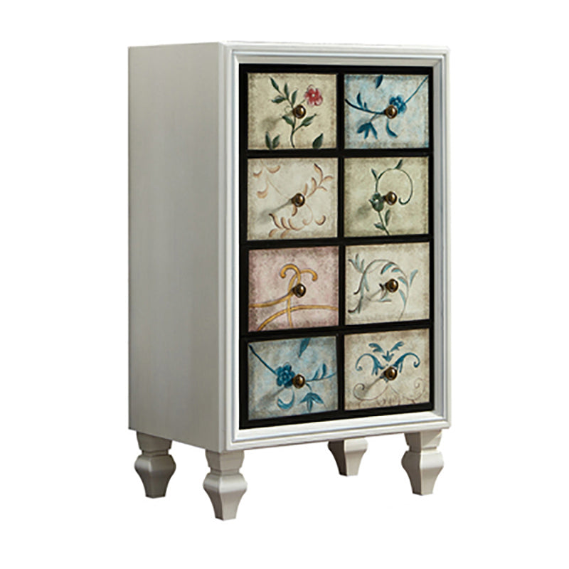 Contemporary 23.62'" Wooden Chest, Rectangle Accent Chest with Drawers