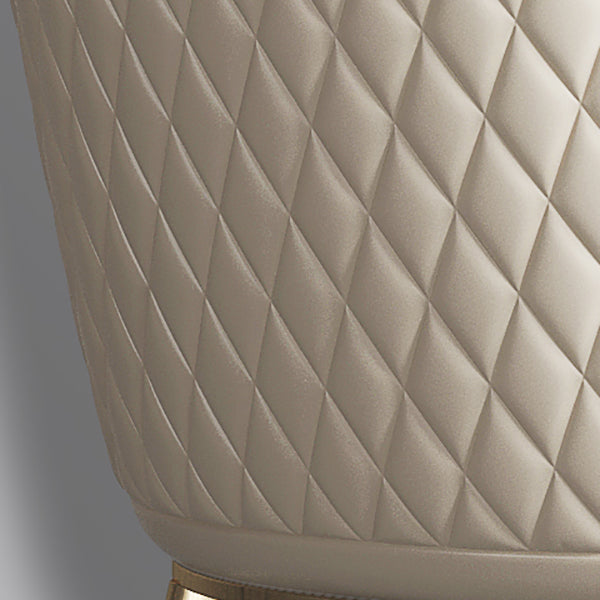 Parsons Armless Dining Chairs Glam Dining Side Chair for Home