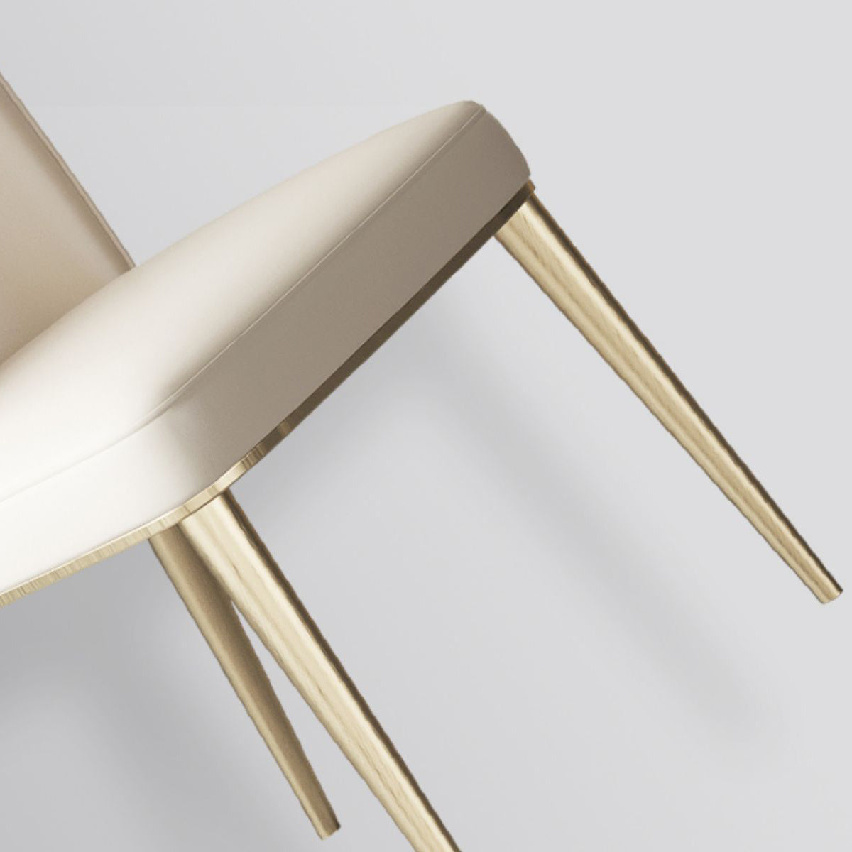 Parsons Armless Dining Chairs Glam Dining Side Chair for Home