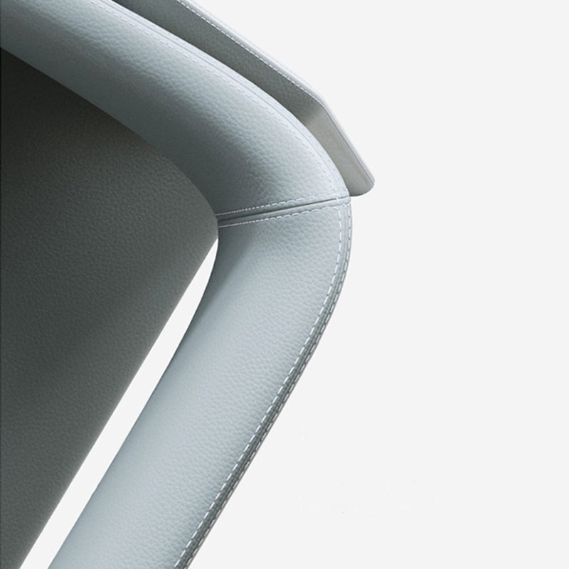 Open Back Side Dining Chairs Modern Upholstered Dining Accent Chair