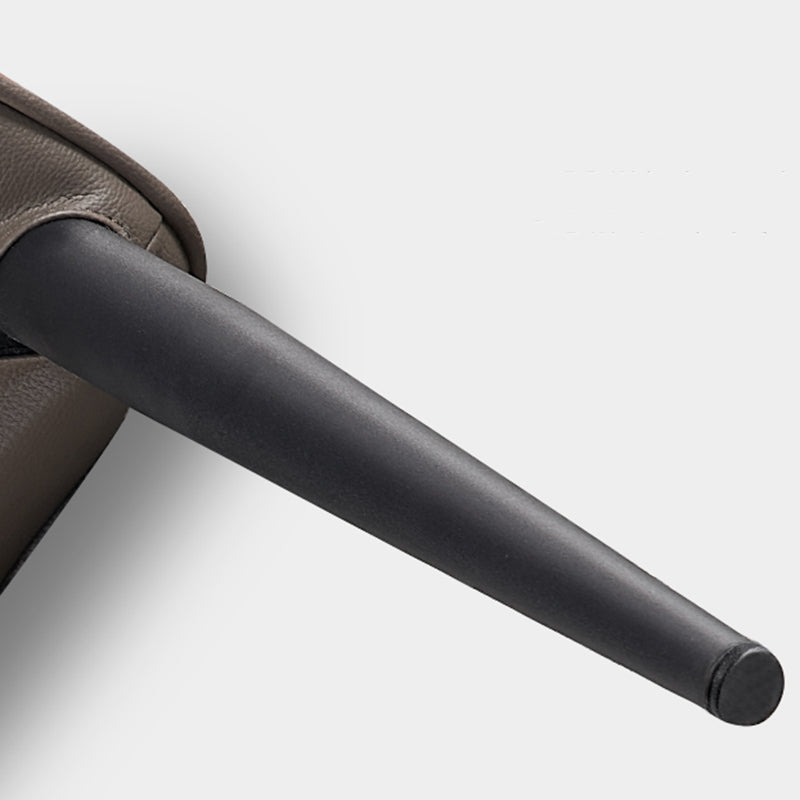 Industrial Armless Dining Chairs Faux Leather Wingback Side Chair