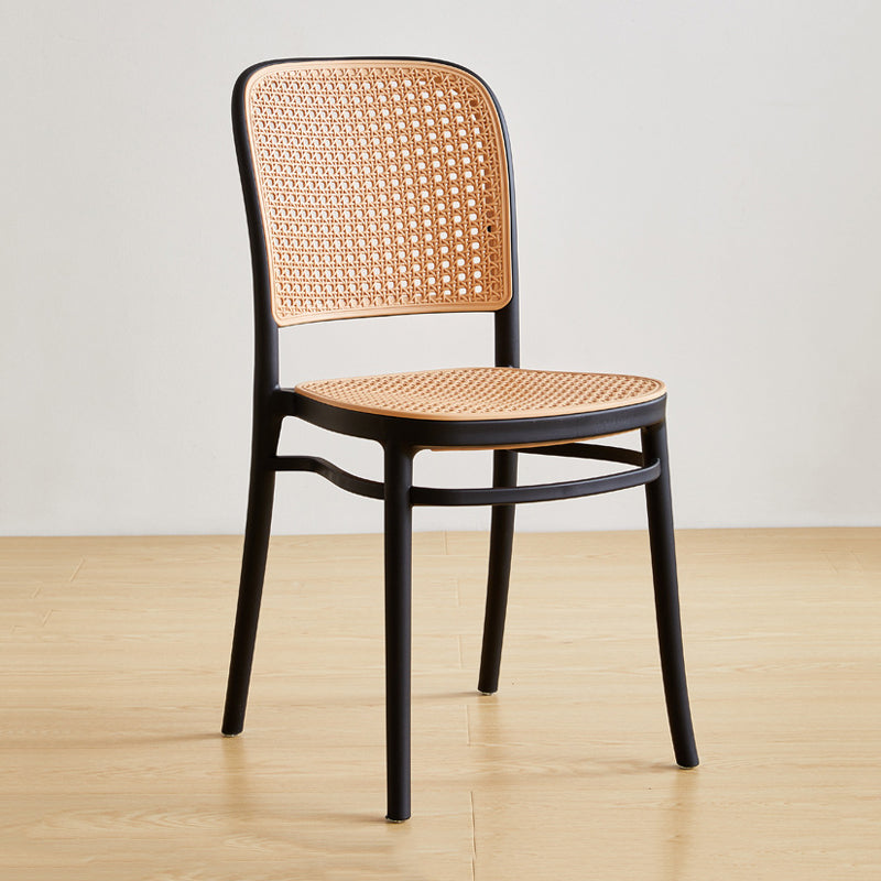 Scandinavian Counter Stool Plastic Furniture in Matte Finish for Indoor