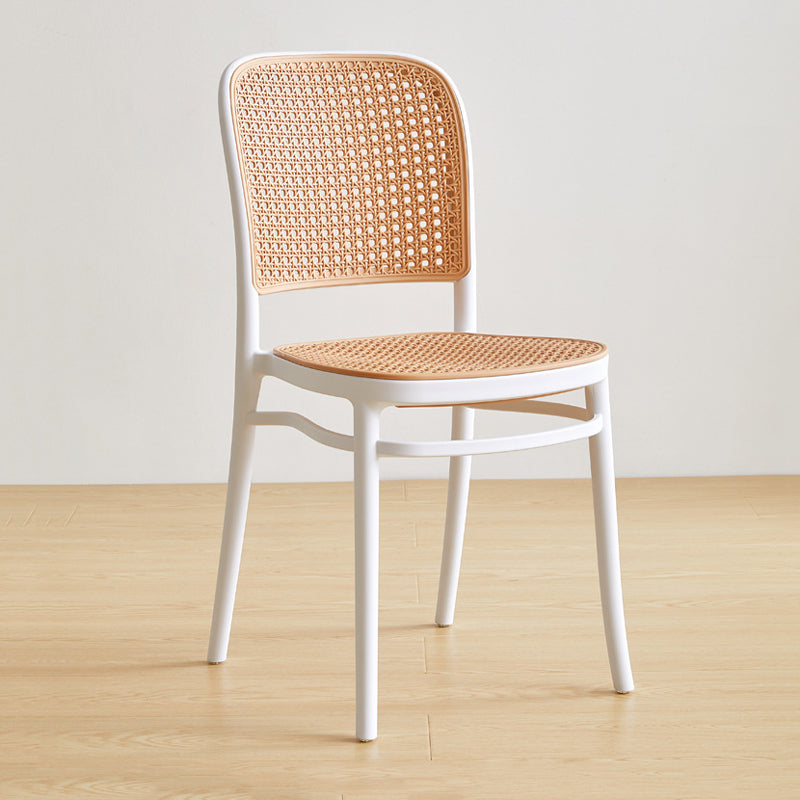 Scandinavian Counter Stool Plastic Furniture in Matte Finish for Indoor