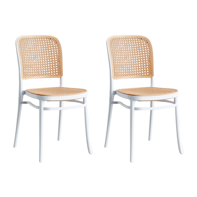 Scandinavian Counter Stool Plastic Furniture in Matte Finish for Indoor