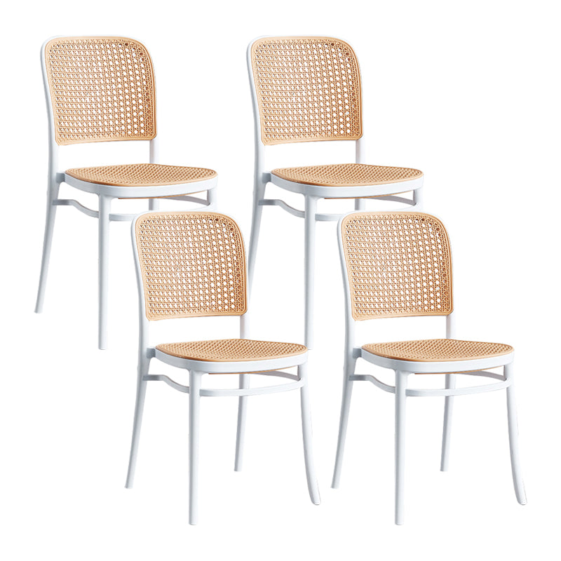 Scandinavian Counter Stool Plastic Furniture in Matte Finish for Indoor