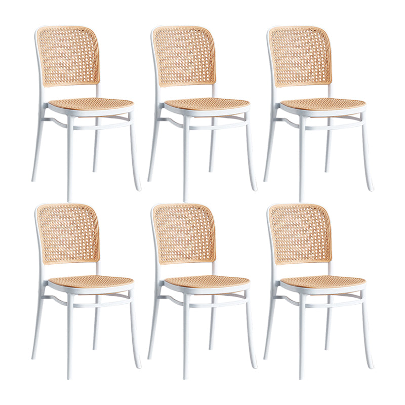 Scandinavian Counter Stool Plastic Furniture in Matte Finish for Indoor