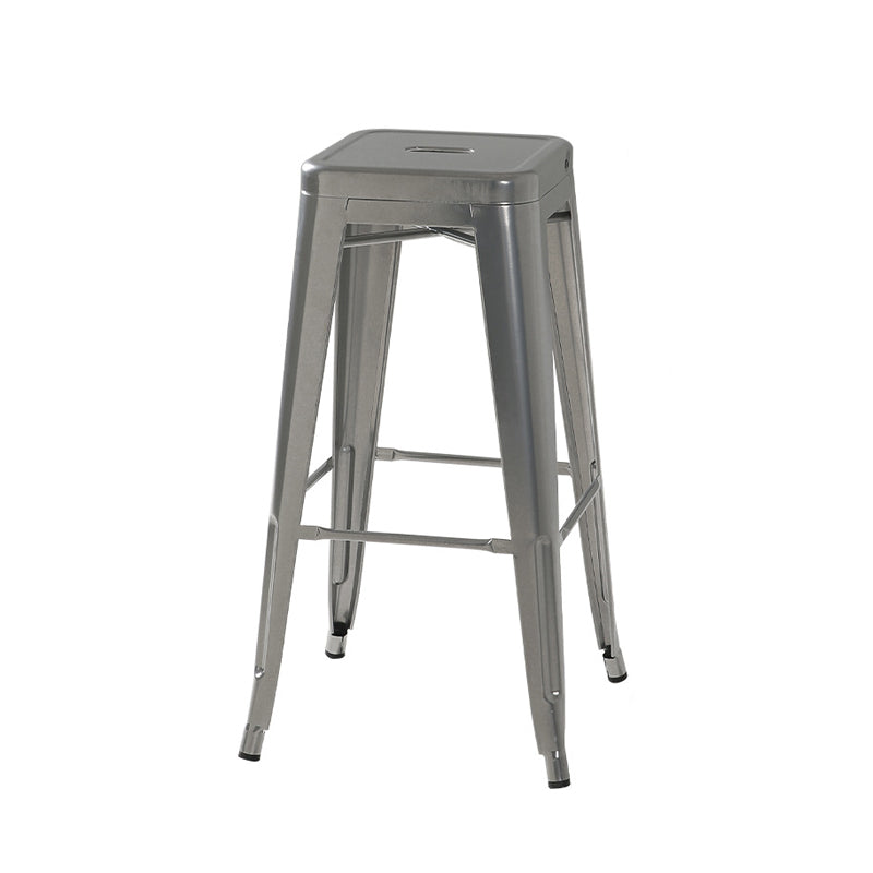 Industrial Metal Stool Metal Counter Stool in Matte Finish for Indoor