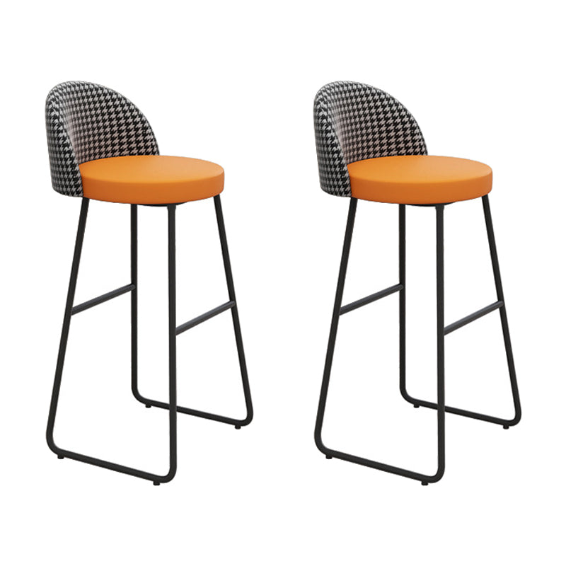 Contemporary Rectangular Bar Table Set 1/2/7 Pcs Leather Upholstered Counter Stool