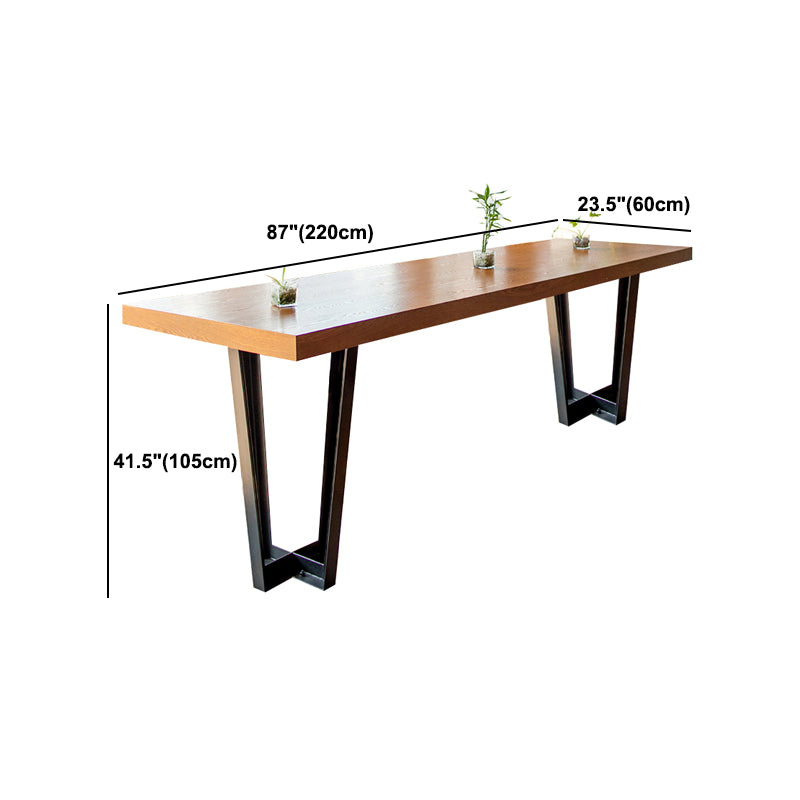 1/2/4/11 Pieces Pub Dining Set Industrial Solid Wood Table and Stool Set for Shop