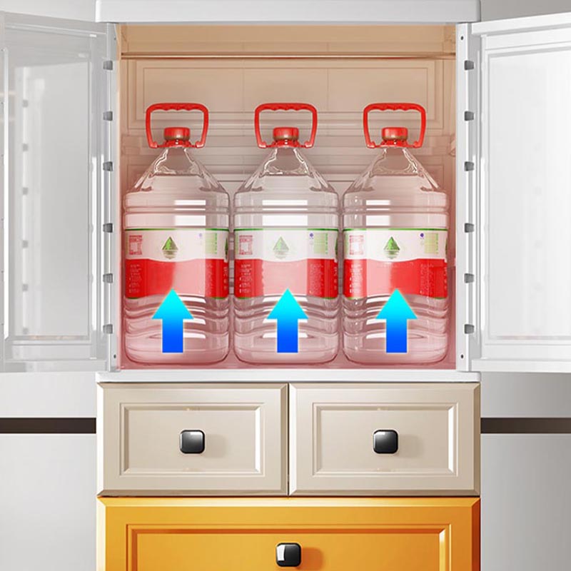 Contemporary Bathroom Wardrobe Plastic Wardrobe Closet with Legs