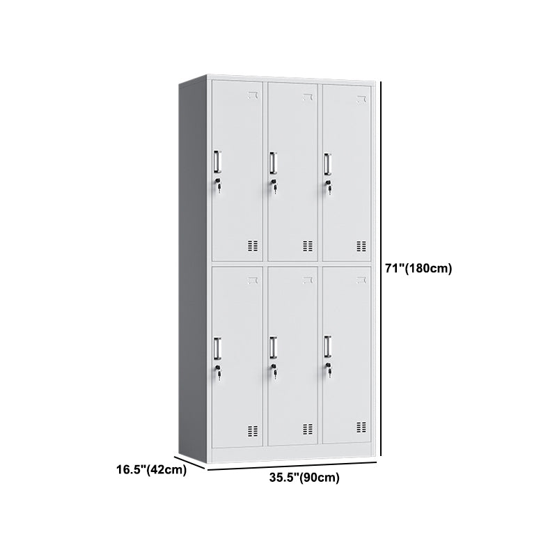 Modern Hinged Wardrobe Closet Metal Wardrobe Armoire for Bedroom
