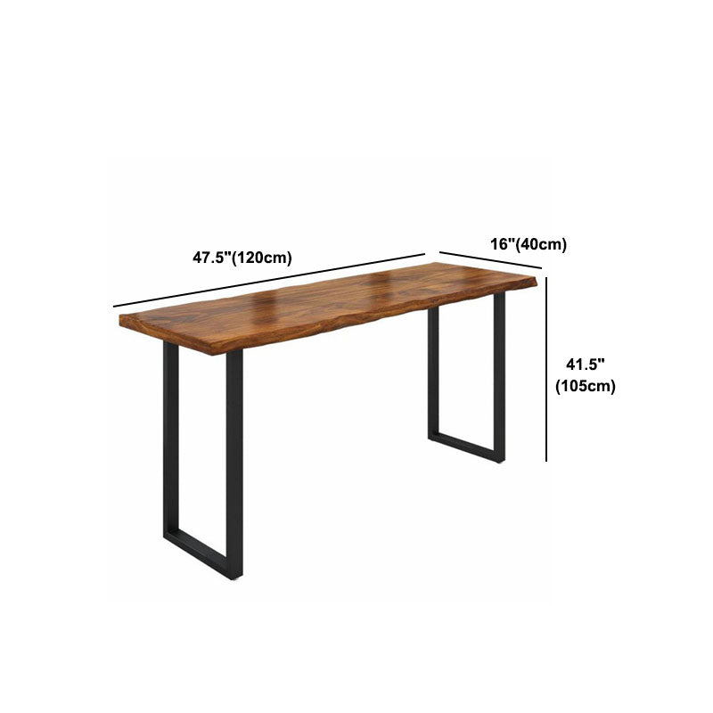 1/2/5/6 Pieces Luxurious Rectangular Pub Table Set Wooden Counter Table Set