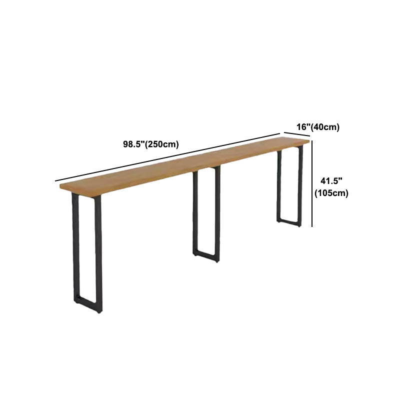 1/2/5/6 Pieces Luxurious Rectangular Pub Table Set Wooden Counter Table Set