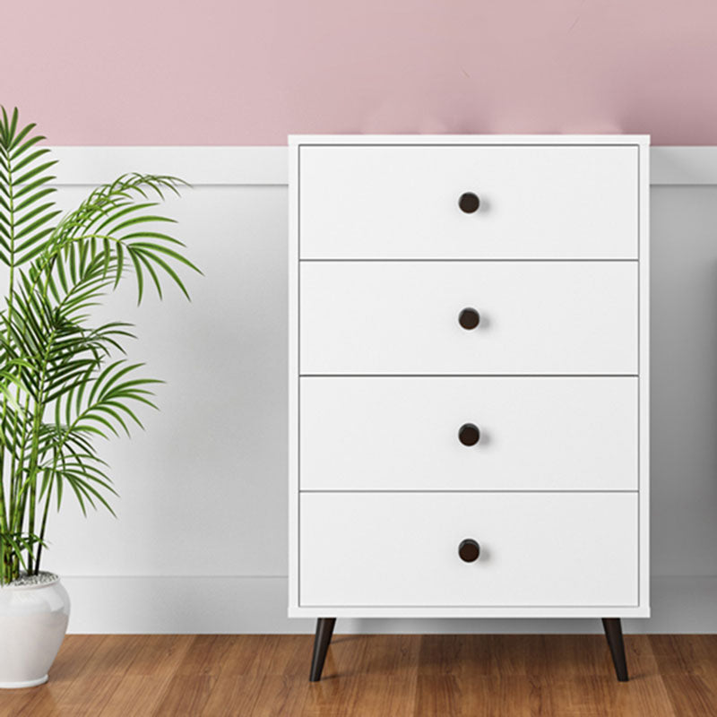 Contemporary Storage Chest Artificial Wood Dresser with 3/4/5 Drawers