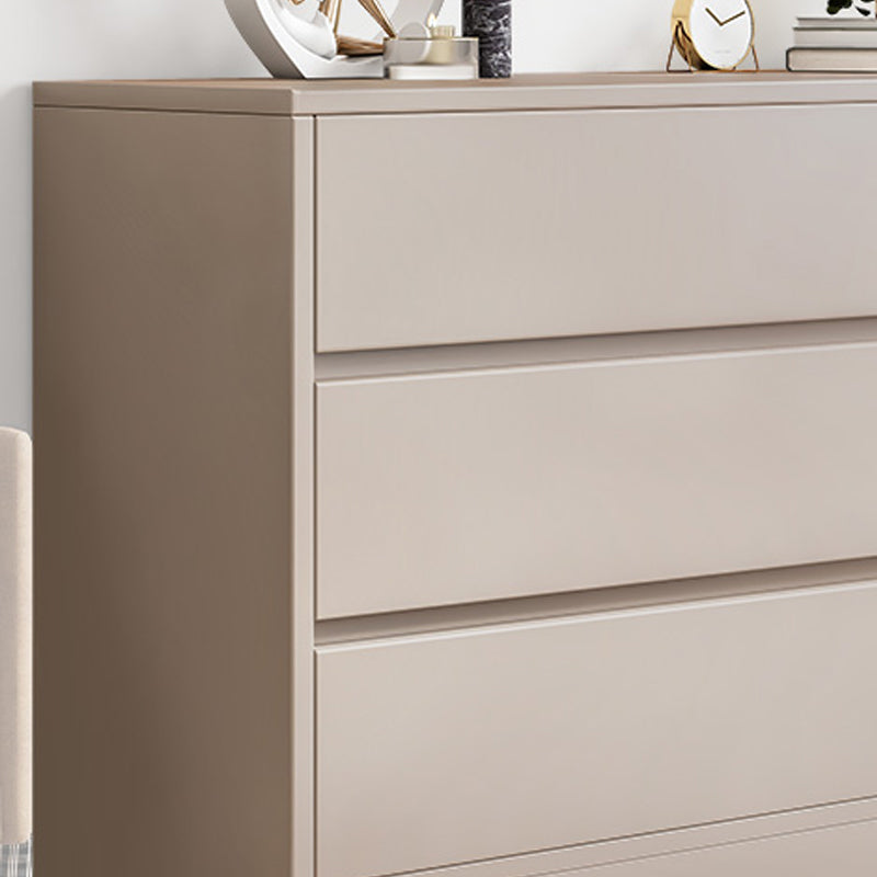Contemporary Chest Wood Storage Chest Dresser for Bedroom 15.7" W