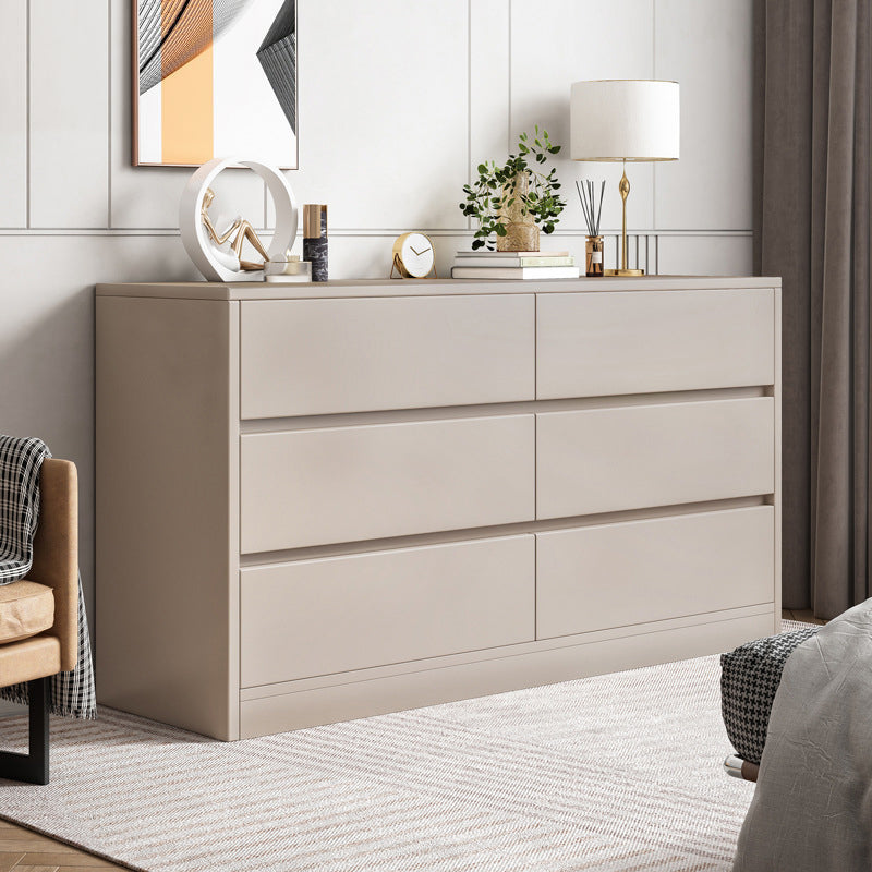 Contemporary Chest Wood Storage Chest Dresser for Bedroom 15.7" W