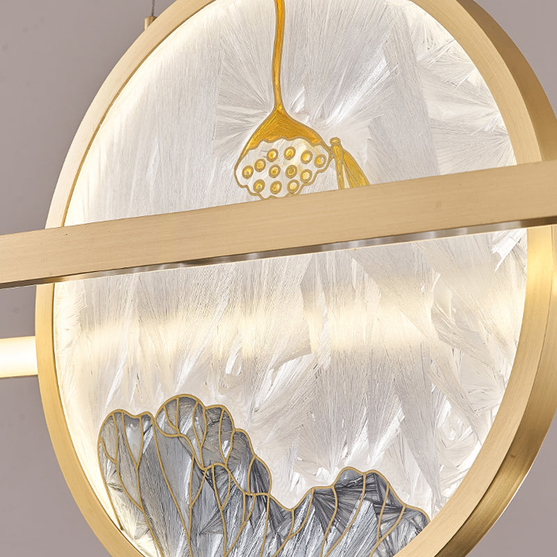 Contemporary Kitchen Pendant Lights Geometric Metal 2 Light Island Lighting Ideas