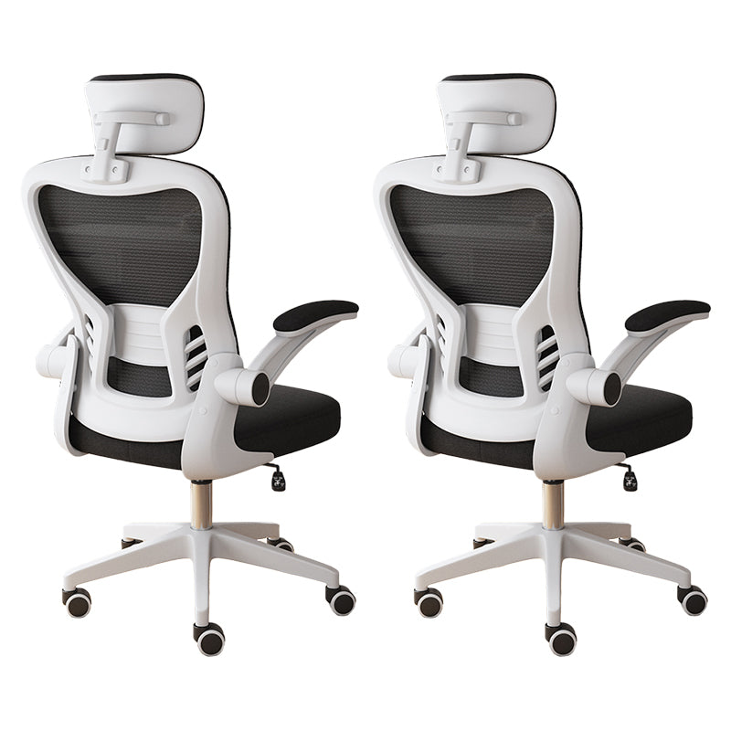 18"W Contemporary Office Chair Slide Breathable AirGrid Desk Chair