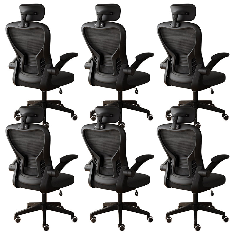 18"W Contemporary Office Chair Slide Breathable AirGrid Desk Chair