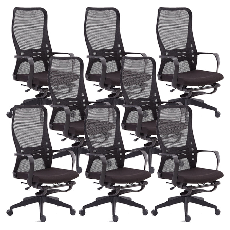 Contemporary Adjustable Microfiber Office Chair Task High Back Chair