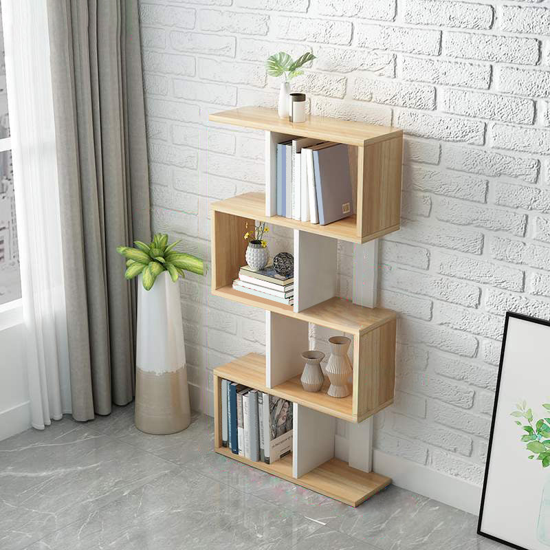 Contemporary Open Book Shelf Home Shelf Bookcase With Shelves